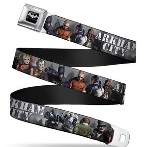 Arkham City Buckle Down Seatbelt Belt